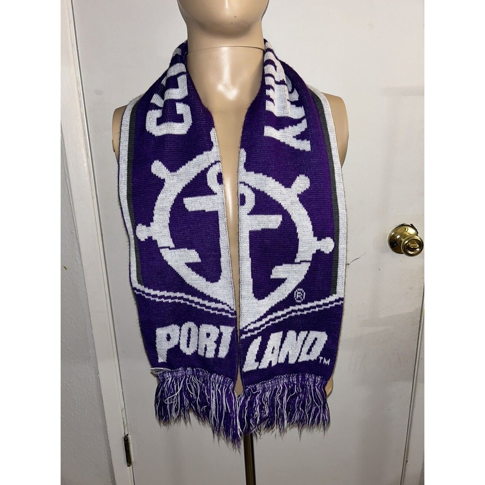 Success Promotions Unisex Purple Vintage We Are Portland Clive’s Army Scarf 54”